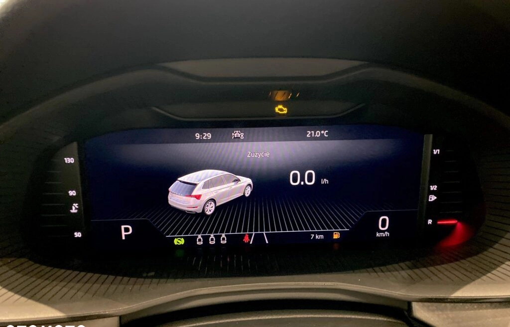 Skoda Scala cena 125320 przebieg: 1, rok produkcji 2024 z Bydgoszcz małe 529